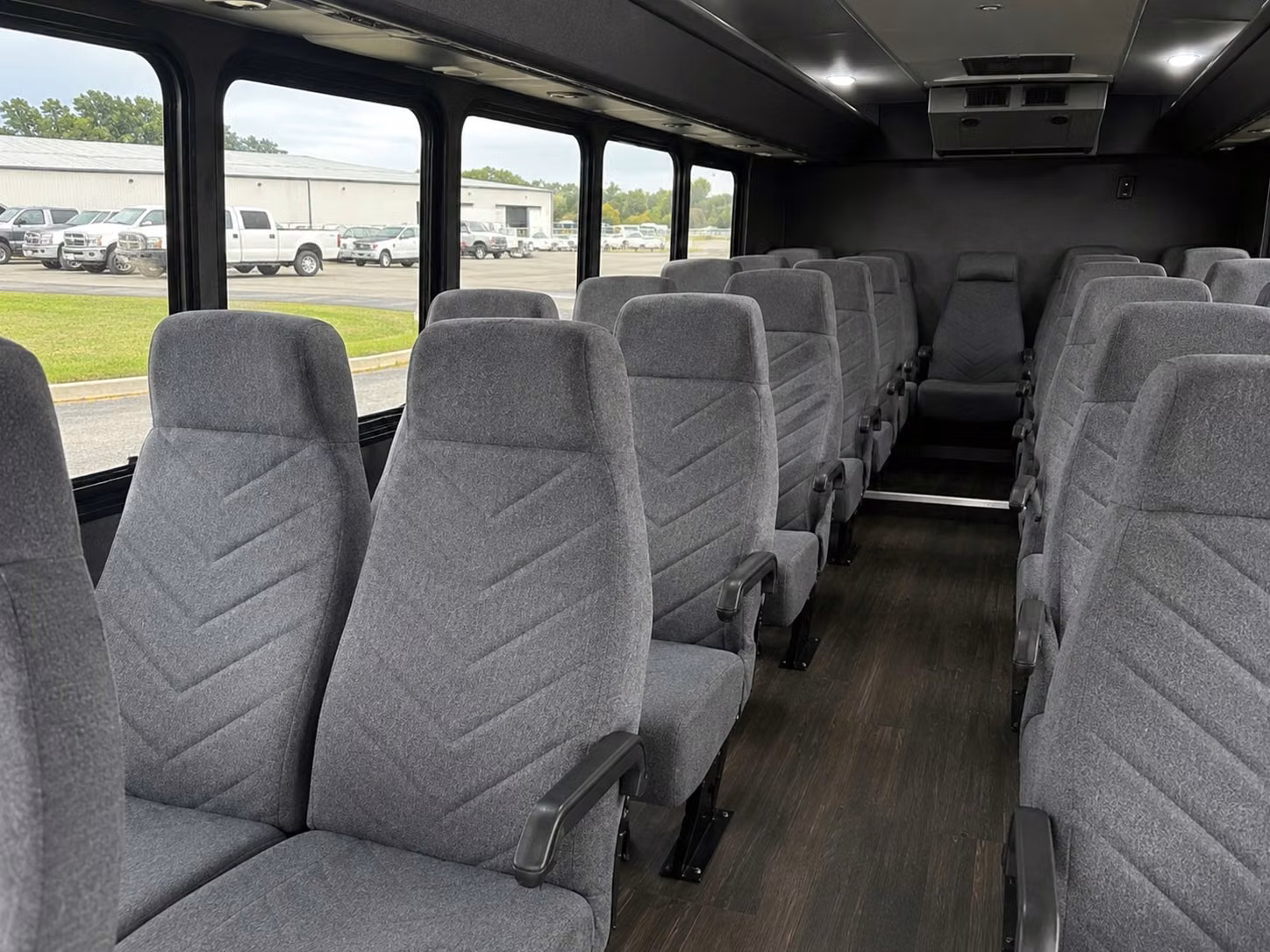 18 passenger minibus inside