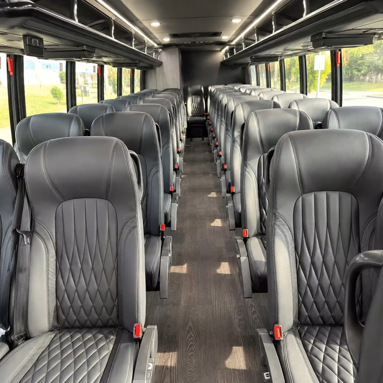 35 passenger minibus inside