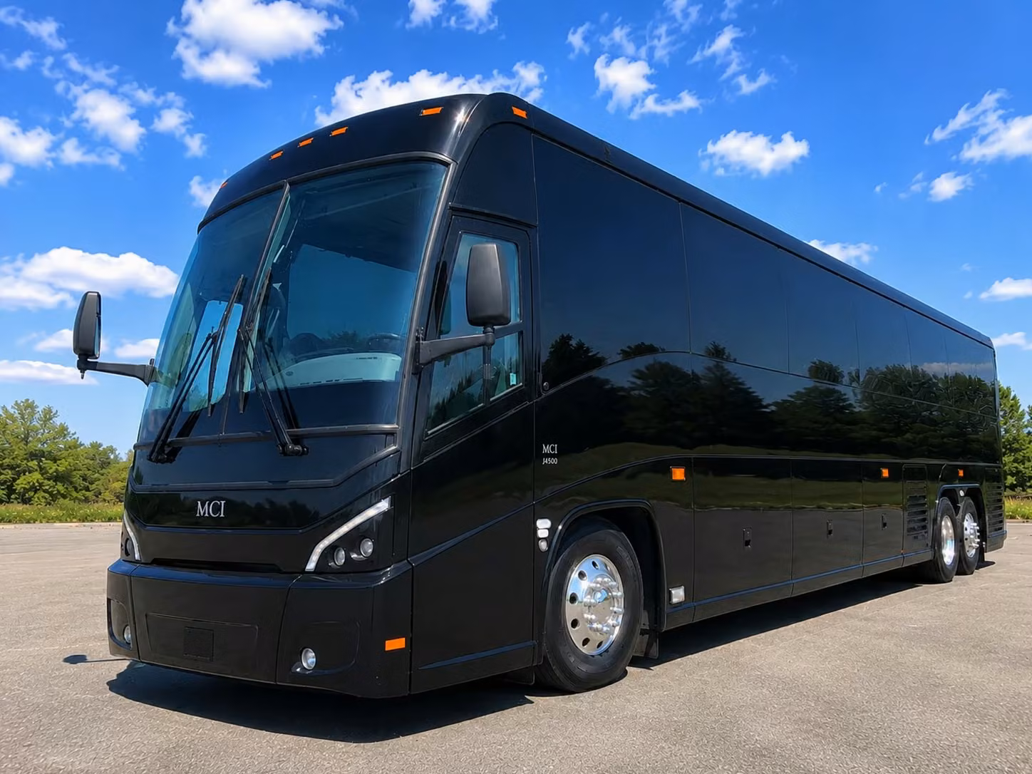 clovis 56 passenger charter bus rental