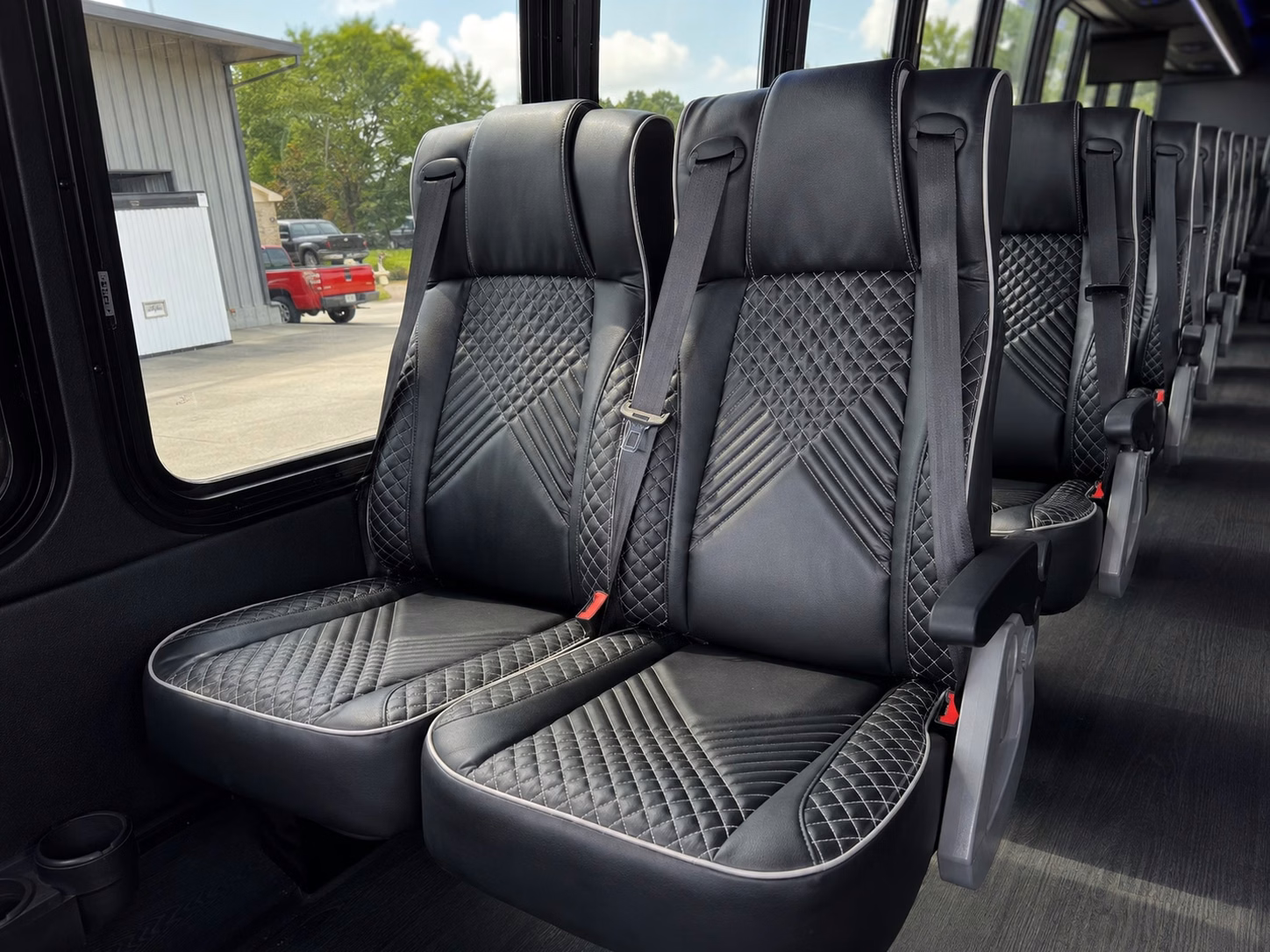 clovis charter bus interior